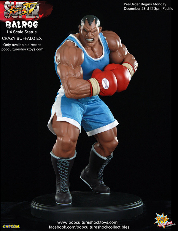 Mike Bison (Crazy Buffalo), Super Street Fighter IV, Premium Collectibles Studio, Pre-Painted, 1/4